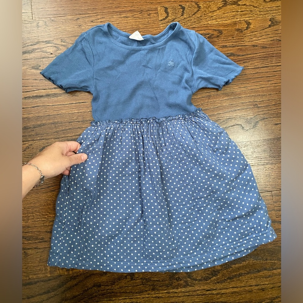 Baby GAP- 100% cotton toddler girl 4yrs Short-Sleeve Polka Dot Dress PLAY outfit